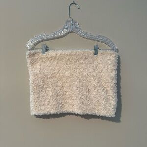 MERONI Polyester Rose Texture Tube-Top Medium